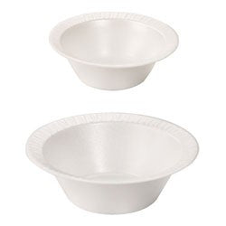 12 oz Foam Bowls - 1 Case