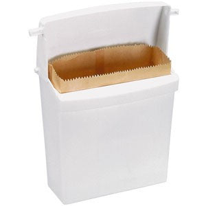 Waxed Kraft Paper Feminine Hygiene Disposable Bag (Sani Bag) - 1 Case