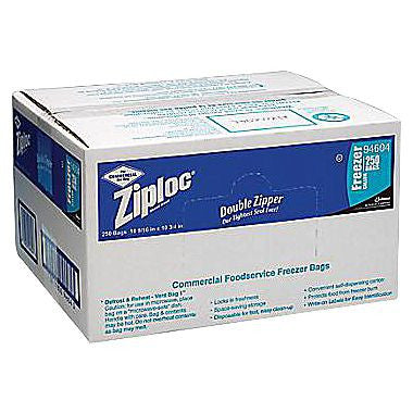 Gallon Zippered Freezer Storage Bag - 1 Case