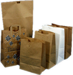 Brown Paper Grocery Size Bags 1/6 Barrel - 1 Pack