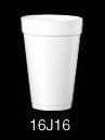 16 oz Dart Styrofoam Hot and Cold Cup - 1 Case