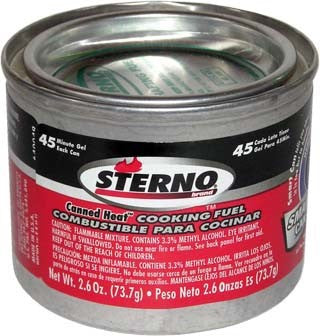 2 Hour No Wick Sterno - 1 Each