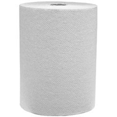 White 800' Hardroll Towels - 1 Case
